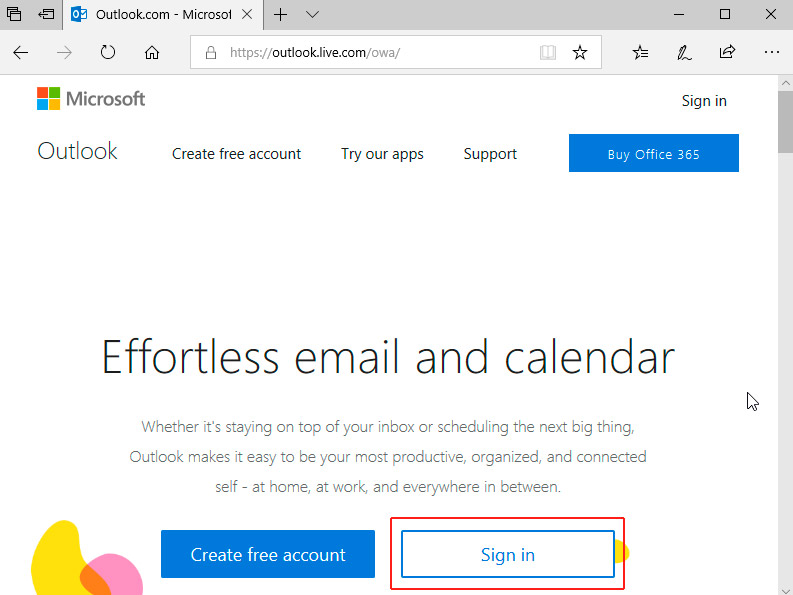 add hotmail account to outlook 2016