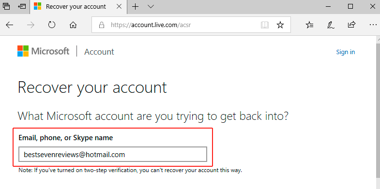 how to log in hotmail
