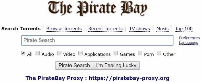 pirate bay movies
