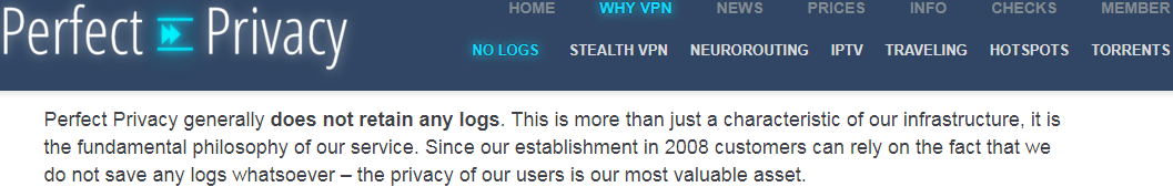 vpn that doesn't keep log activity