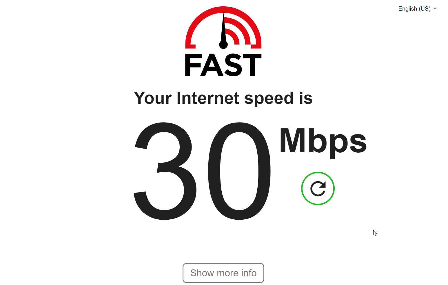 at t high speed internet test