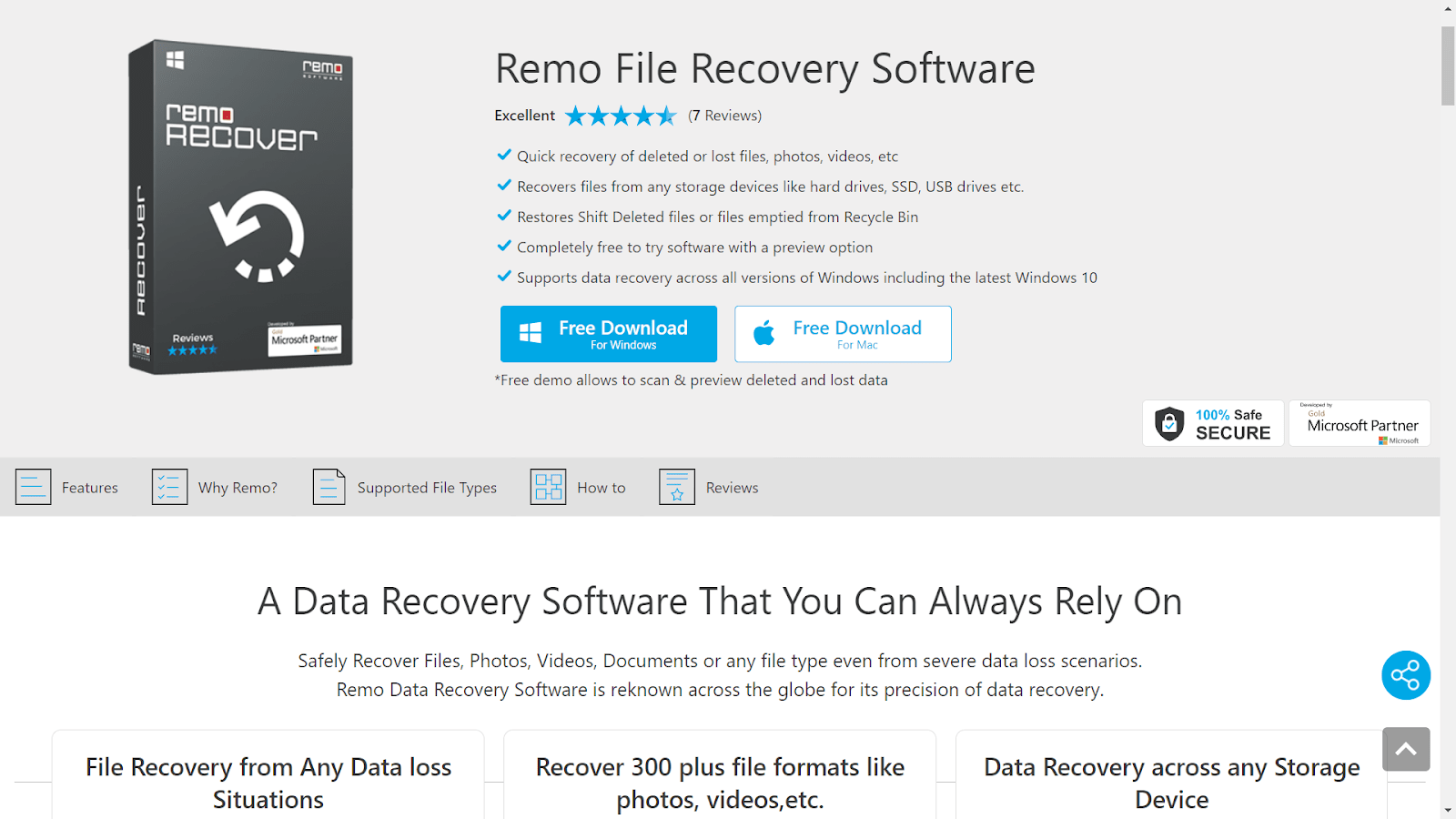 Remo Recover