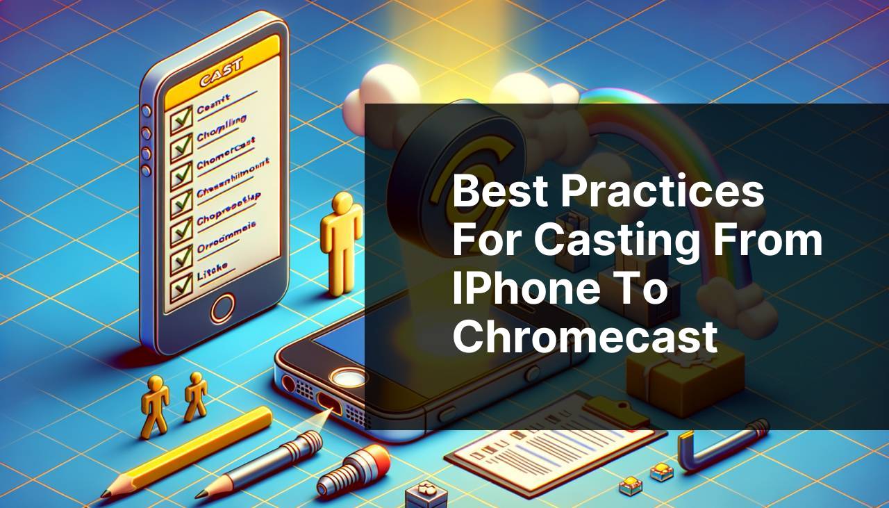 Best Practices for Casting from iPhone to Chromecast