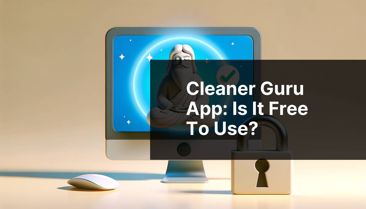 Cleaner Guru App: Is It Free To Use?