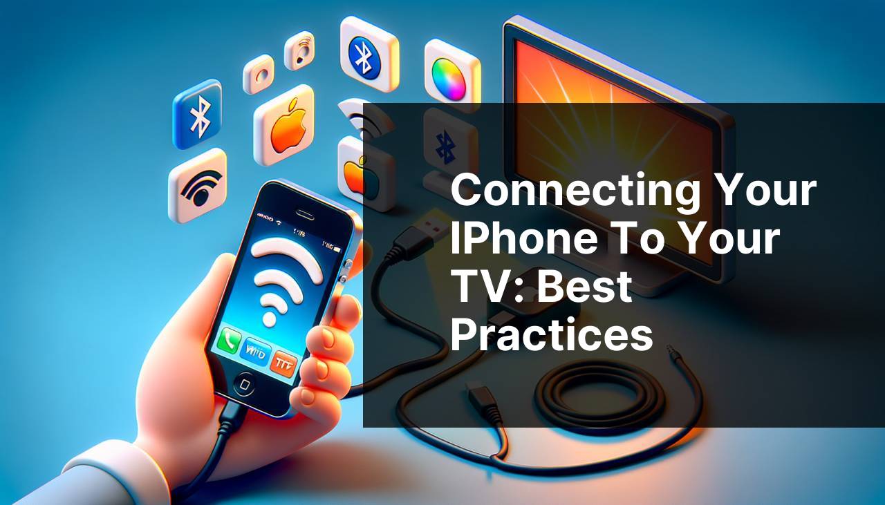 Connecting Your iPhone to Your TV: Best Practices