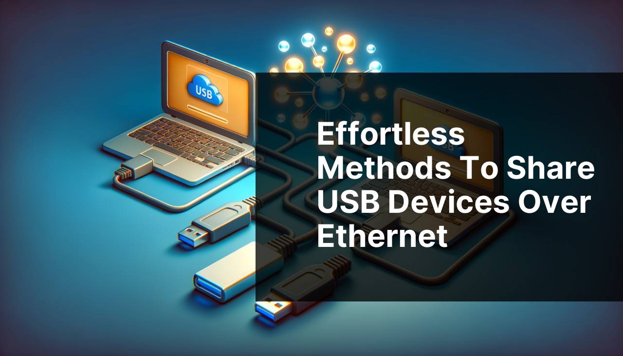 Effortless Methods to Share USB Devices Over Ethernet