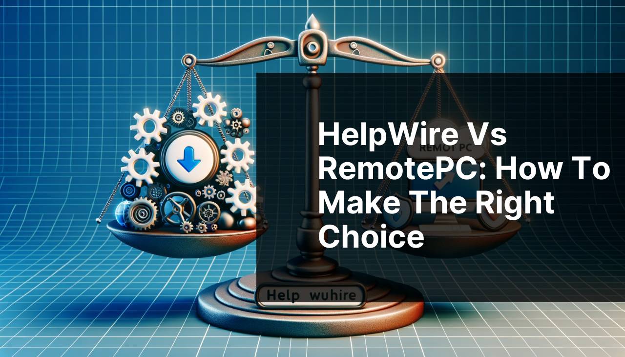 HelpWire vs RemotePC: How to Make the Right Choice