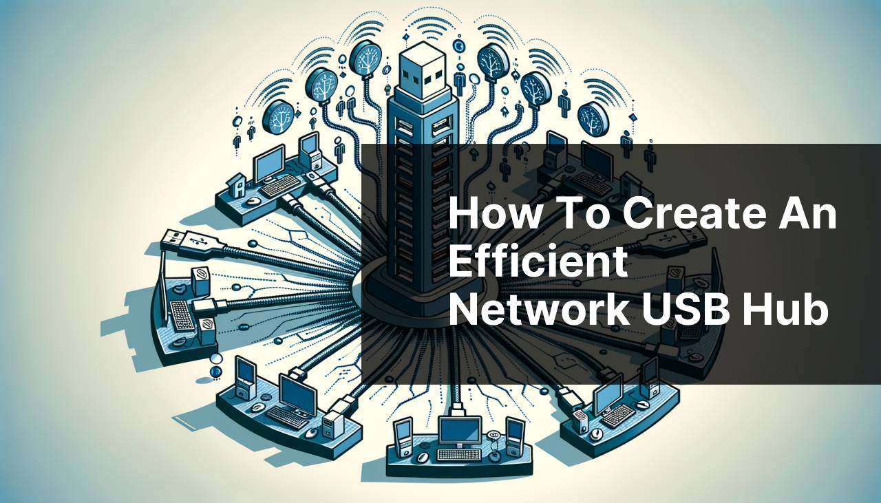 How to Create an Efficient Network USB Hub