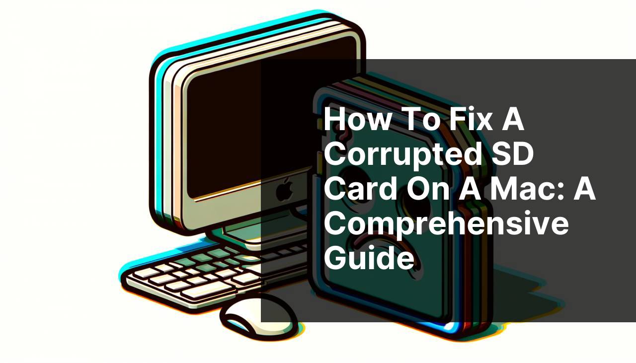 How to Fix a Corrupted SD Card on a Mac: A Comprehensive Guide