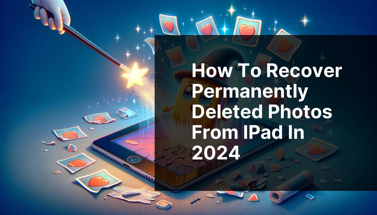 How to Recover Permanently Deleted Photos from iPad in 2024