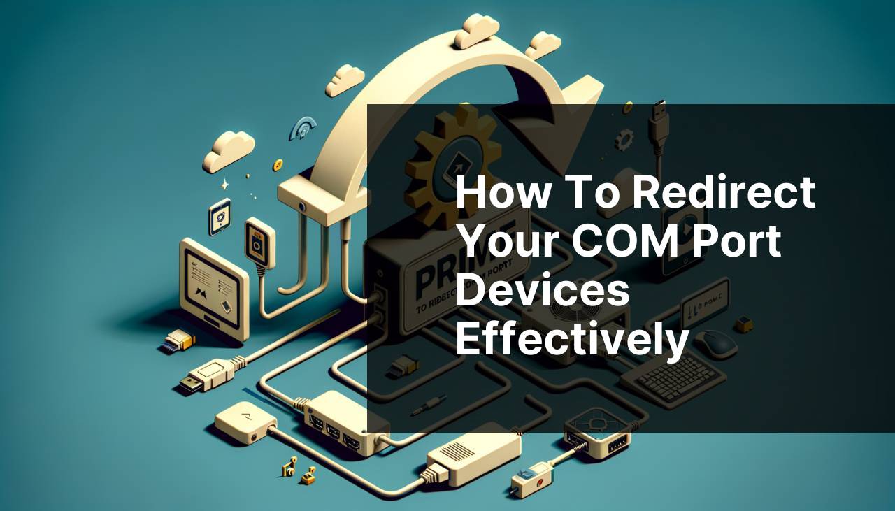 How to Redirect Your COM Port Devices Effectively