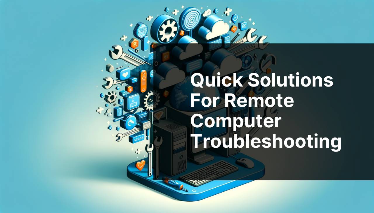 Quick Solutions for Remote Computer Troubleshooting