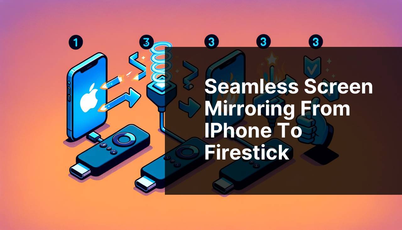 Seamless Screen Mirroring from iPhone to Firestick