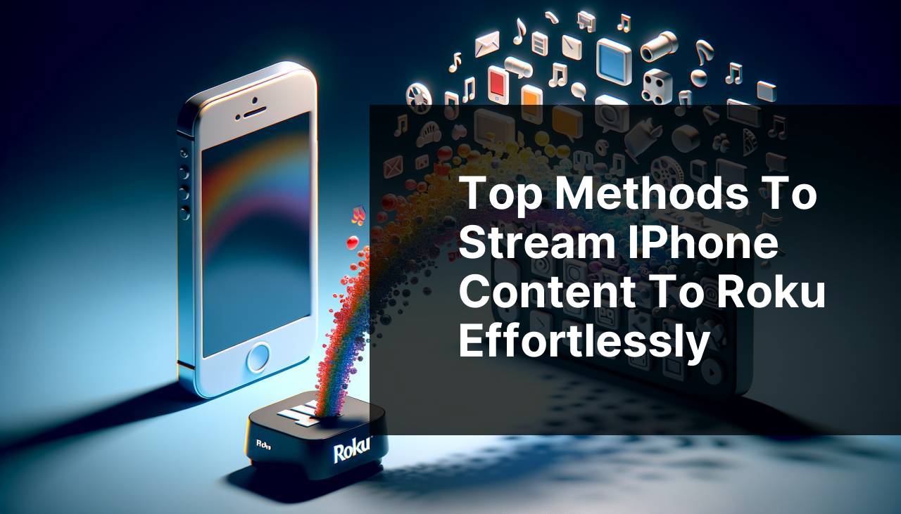 Top Methods to Stream iPhone Content to Roku Effortlessly