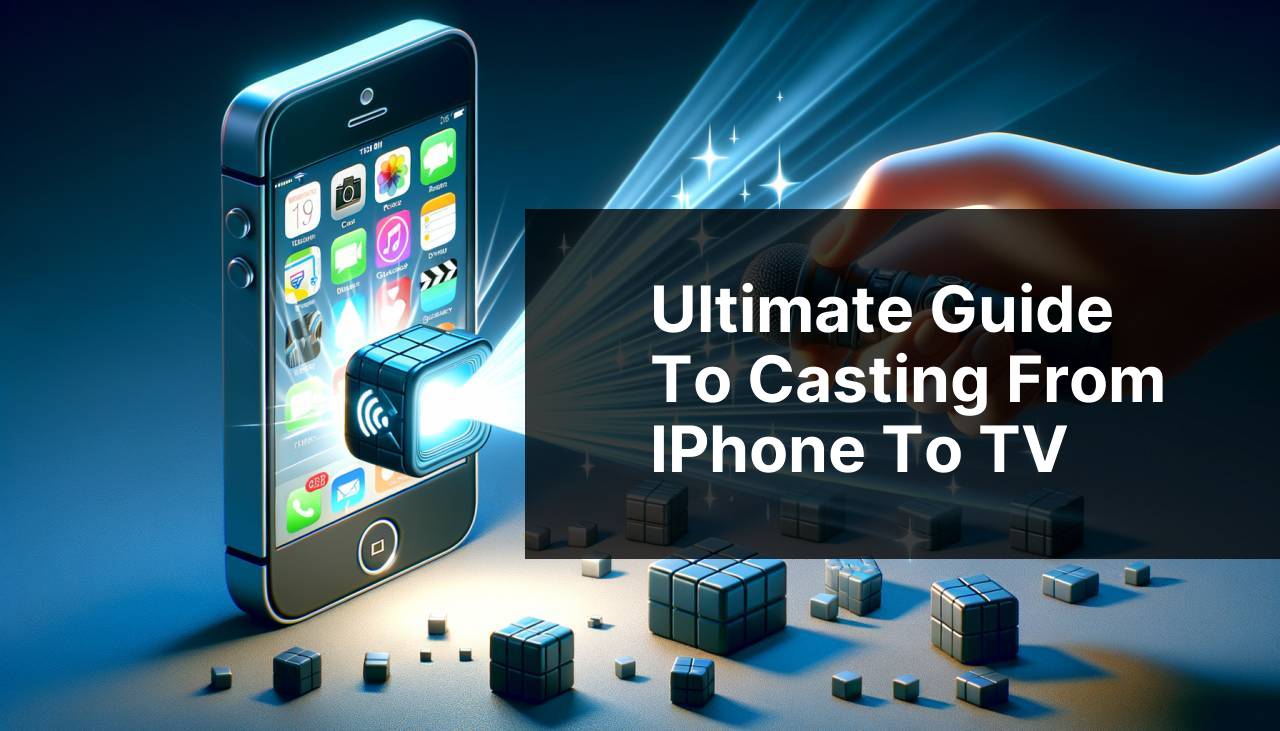 Ultimate Guide to Casting from iPhone to TV