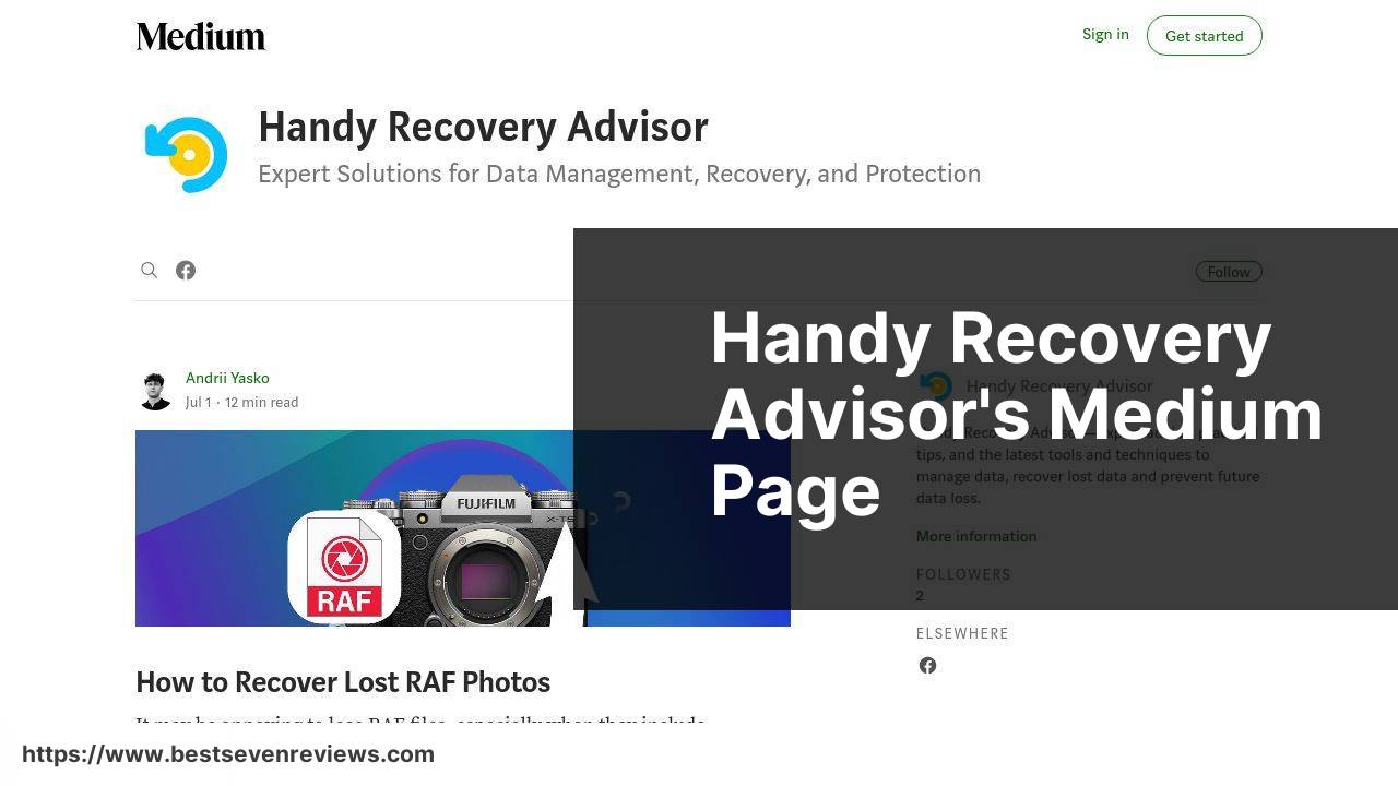 https://medium.com/handyrecovery screenshot