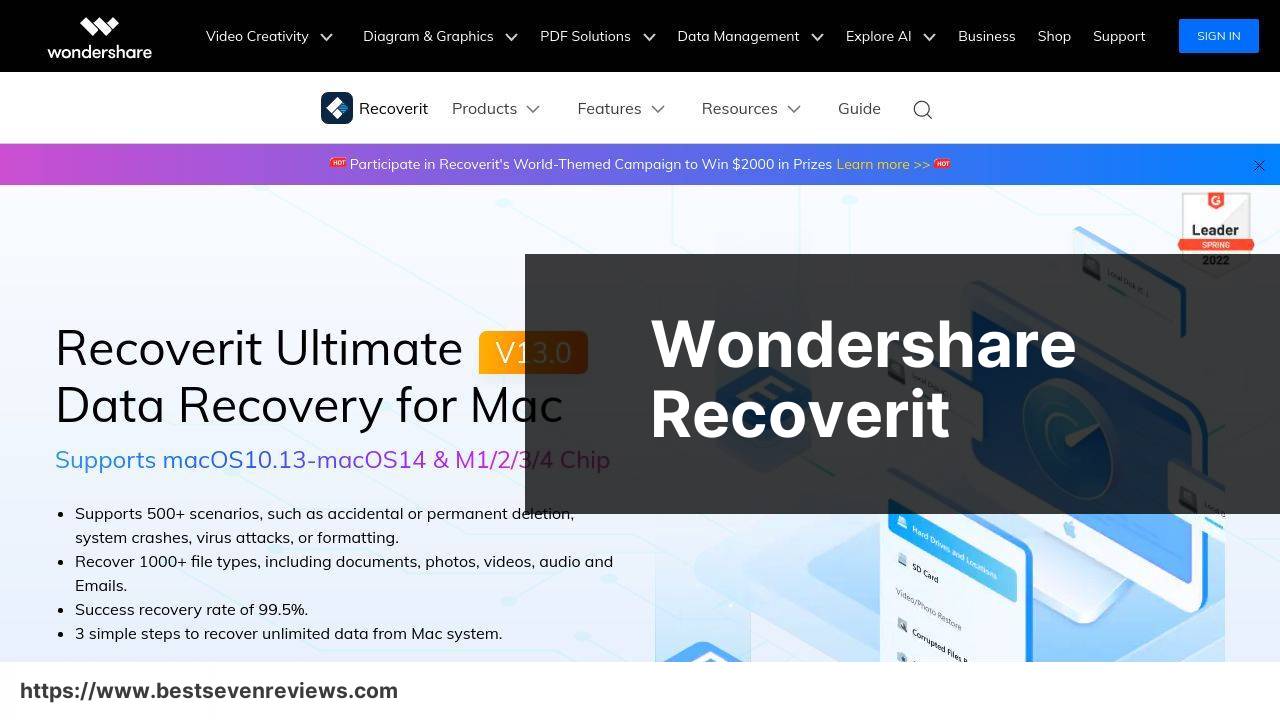 https://recoverit.wondershare.com/data-recovery-mac.html screenshot