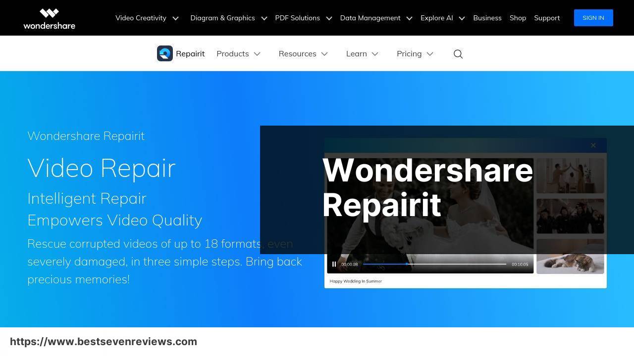 https://repairit.wondershare.com/video-repair.html screenshot