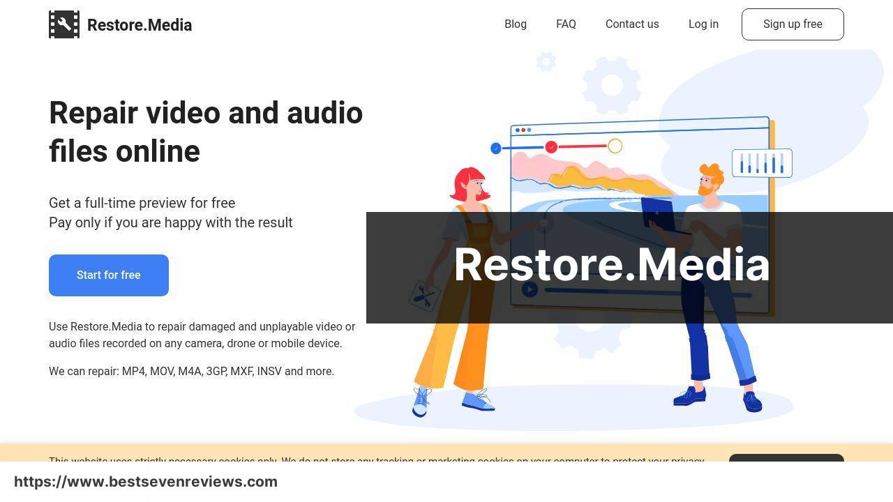 https://restore.media screenshot