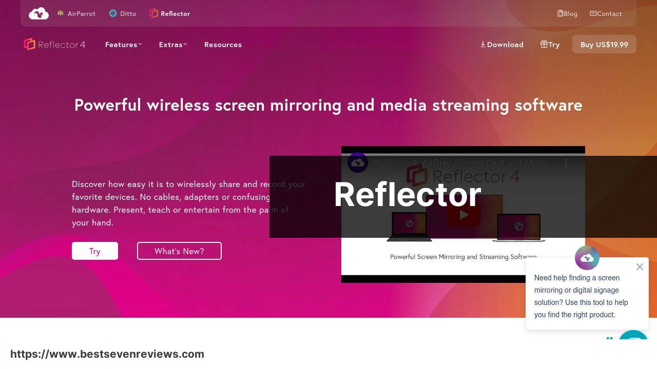 https://www.airsquirrels.com/reflector screenshot