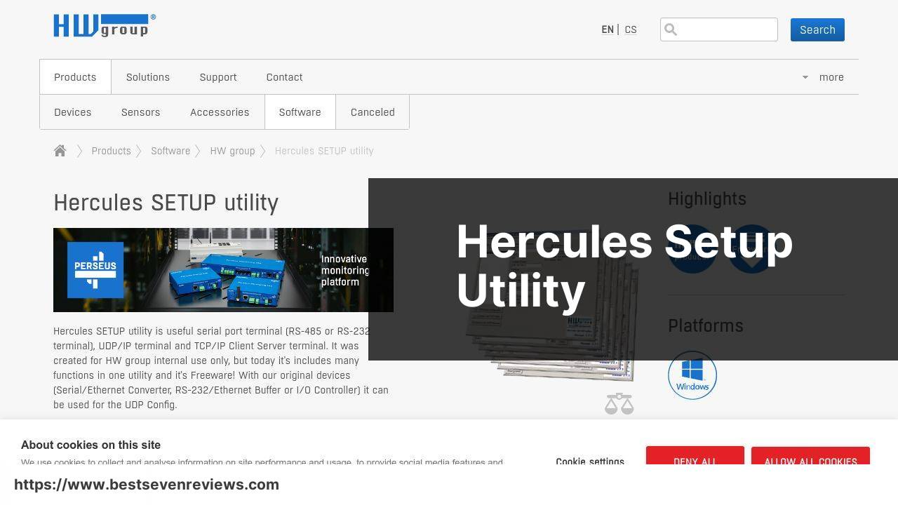 https://www.hw-group.com/software/hercules-setup-utility screenshot